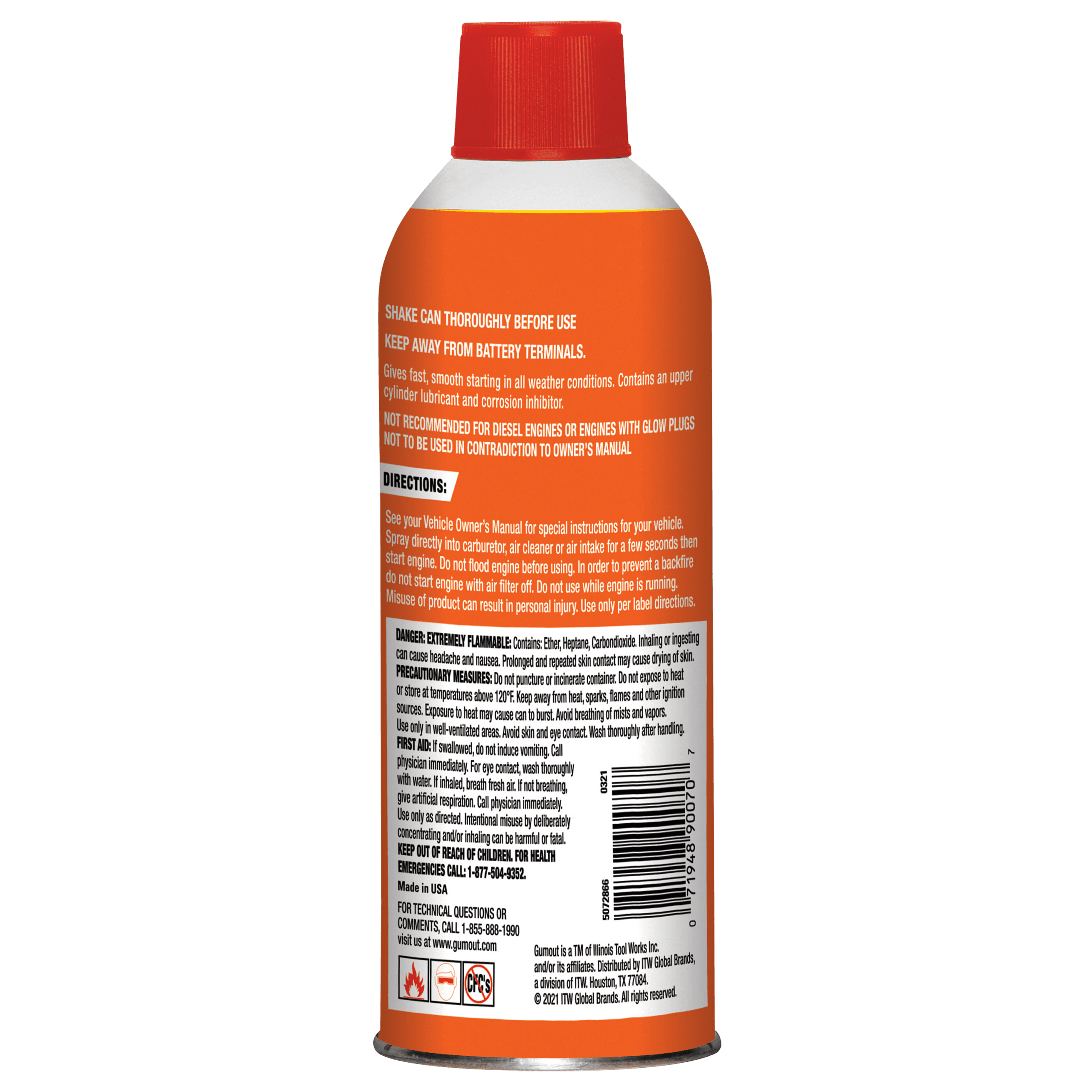 Gumout Starting Fluid 11 oz