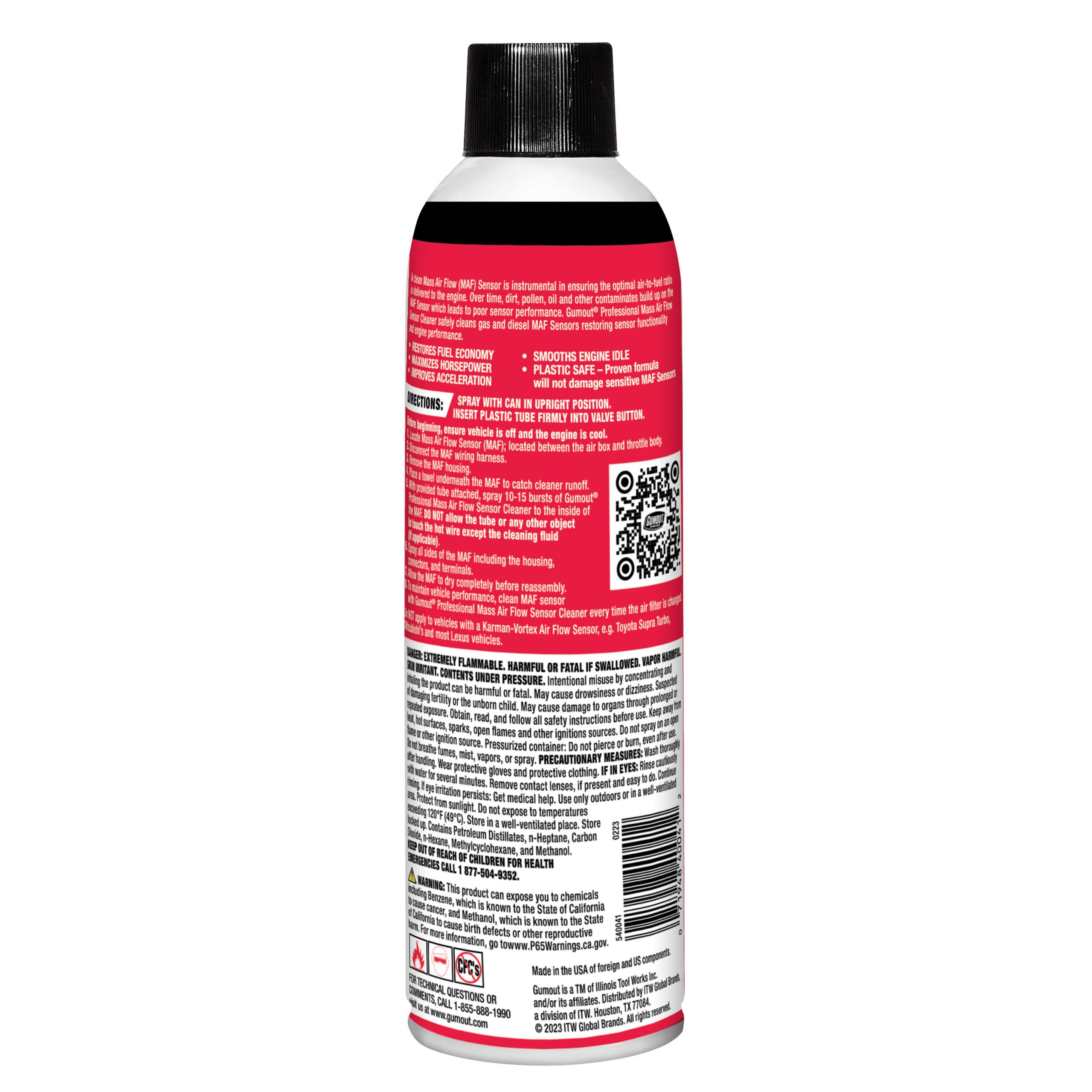 Gumout Mass Airflow Sensor Cleaner 11 oz